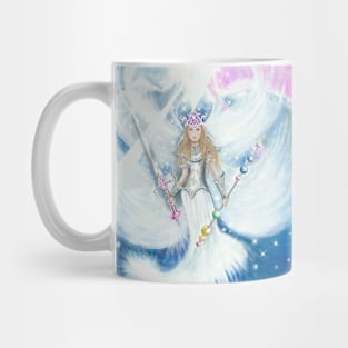 Angel Archelle - Angel Reiki - Light Warrior illustration by Benita Jayne Mug